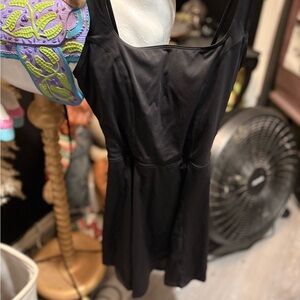 Gilly Hicks Black Sheath Mini Dress